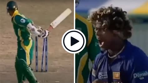 Watch: Lasith Malinga becomes first to take four wickets in four balls ...