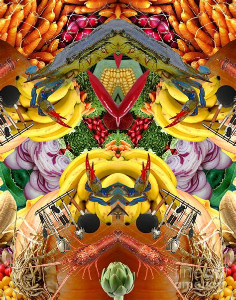 Food Collage 1 Digital Art by Bruce Wood