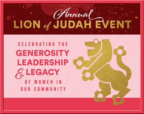 Annual Lion of Judah Event – Jewish Federation of Greater Philadelphia