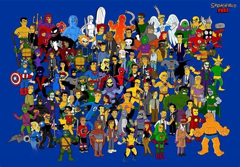 Simpsons Characters Wallpapers - Wallpaper Cave