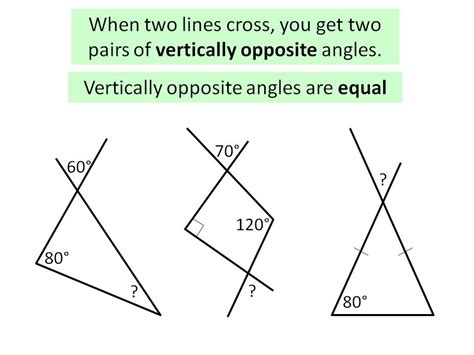 Vertically opposite angles | Teaching Resources