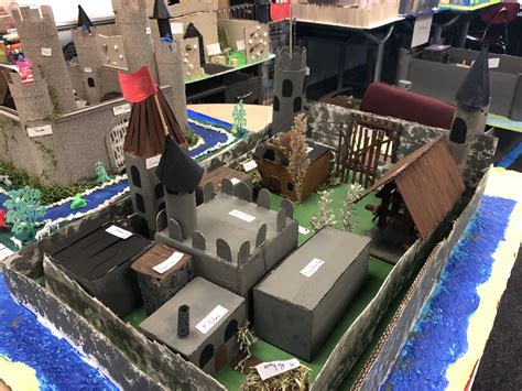 CMS 7th Graders Build 3-D Medieval Castles - Lake Chelan News and Information