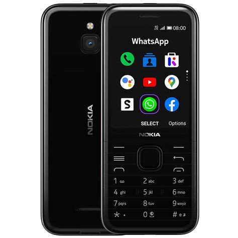 Buy Nokia 8000 Dual SIM Black 512MB RAM 4GB 4G LTE Black 4GB Online Bahrain, Manama | OurShopee ...