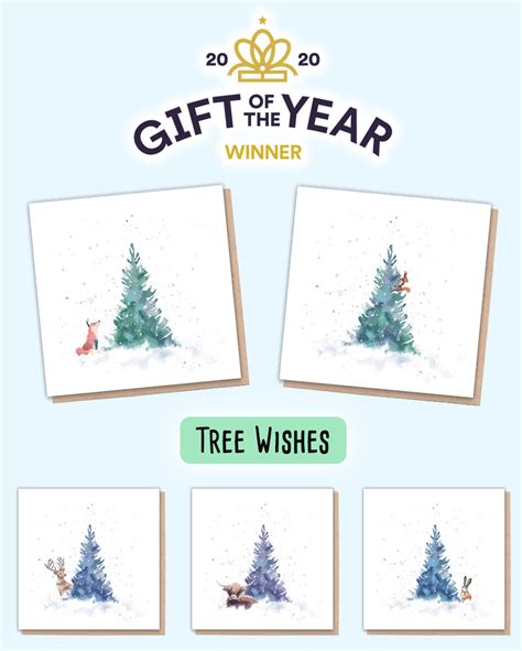 Buy Eco Friendly Christmas Cards - 1 Tree Planted per Card