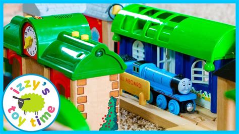 Thomas and Friends Rare Train Station! Fun Toy Trains - YouTube