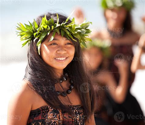 Pretty Polynesian Girl 889724 Stock Photo at Vecteezy