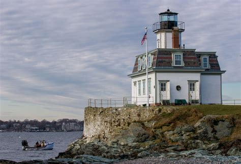 Rose Island Lighthouse - on Rose Island in Narragansett Bay, Rhode Island | Rose island, Rose ...