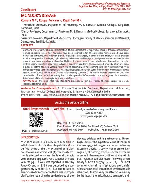 (PDF) MONDOR’S DISEASE