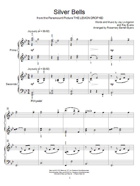 Silver Bells | Sheet Music Direct