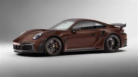 This Porsche 992 Stinger GTR Limited Carbon Edition Is Sweet As Chocolate