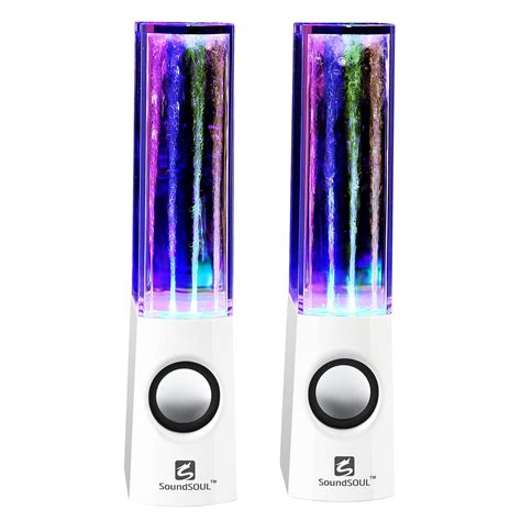 SoundSOUL Water Dancing Speakers Light Show Water Fountain Speakers LED ...