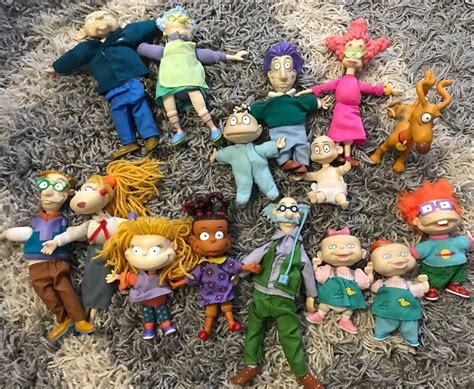 15 Rugrats Vintage 1990s Plush Stuffed Figures Toys Arcotoys Viacom ...