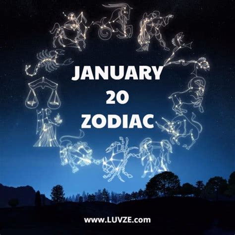 January 20 Zodiac: Birthday Horoscope, Personality & Compatibility