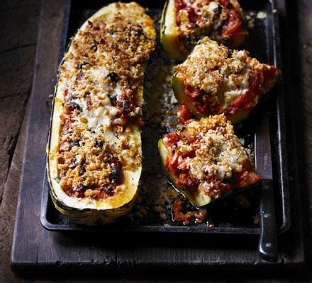 Spanish stuffed marrow recipe | BBC Good Food