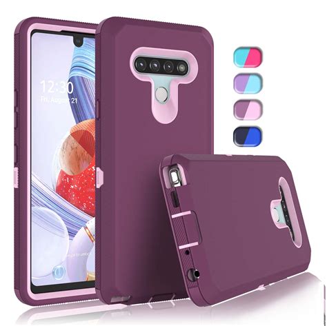 LG Stylo 6 Cases, Sturdy Phone Case for LG Stylo 6 Plus 6.8", Tekcoo Full-Body Shockproof ...