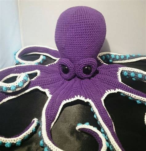 Giant Crochet octopus | Etsy | Crochet octopus, Crochet, Crochet projects