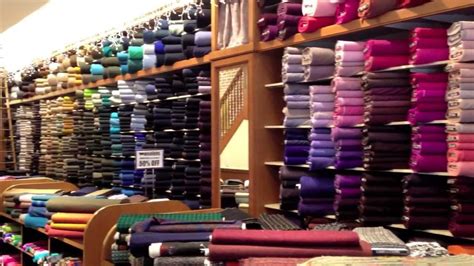 Visiting Britex Fabrics in San Francisco! - YouTube