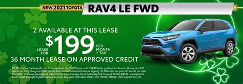 New Toyota Specials | Toyota Lease Deals | Tracy Toyota