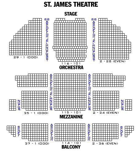 St. James Theatre | Playbill