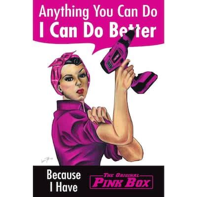 The Original Pink Box Poster - Anything You Can Do, I Can Do Better ...