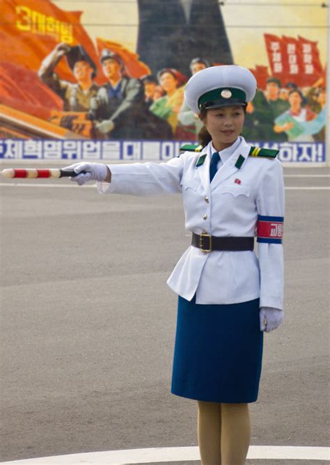 Kim Jong-un employing only the hottest female traffic cops to parade ...