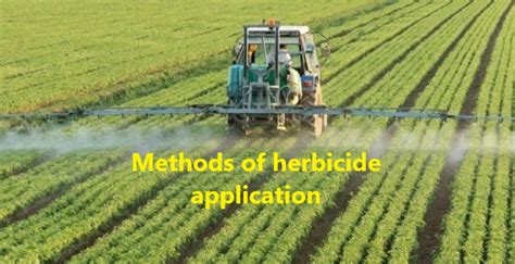 Basic 2 Methods of herbicide application - Basic Agricultural Study