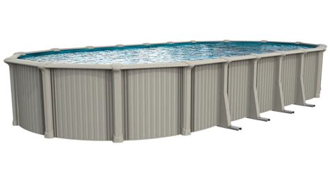 18' x 33' Oval 54" Deep Ultimate Above Ground/Semi-Inground Pool Kit