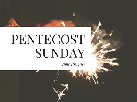 Pentecost Sunday - Emmaus Road Church in Fort Collins