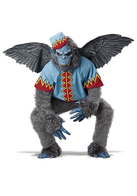 Adult Scary Winged Monkey Halloween Costume | Movie Character Costumes