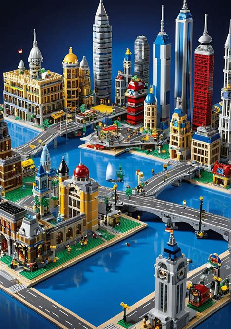 A modular Lego city by Esraa Alnajjar - Playground