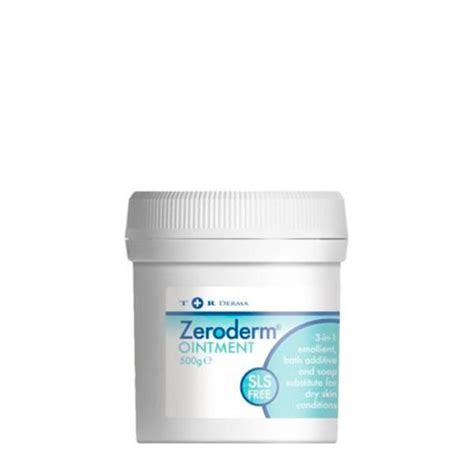 Zeroderm Ointment - 500g, 125g | Mild psoriasis, Soften dry skin, Ointment