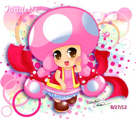 Fanart: Toadette by Bowser2Queen on DeviantArt