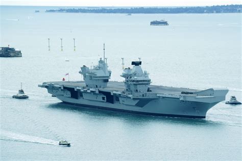 Aircraft carrier HMS Prince of Wales undertakes US stealth jet flight trials | The Independent