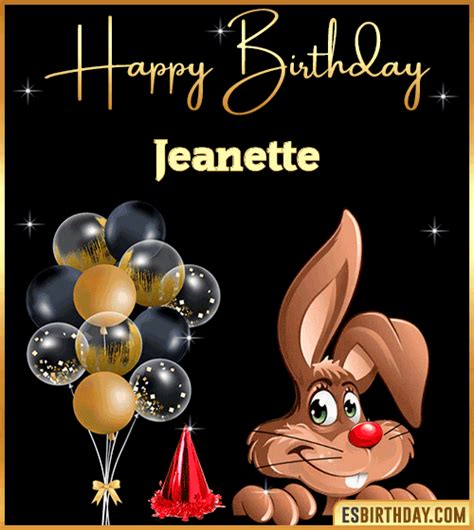 Happy Birthday Jeanette GIF 🎂 Images Animated Wishes【28 GiFs】