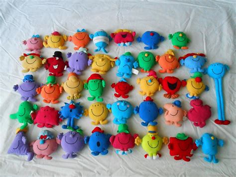 Full set of forty UK Mr Men and Little Miss McDonalds Happy Meal Fast ...