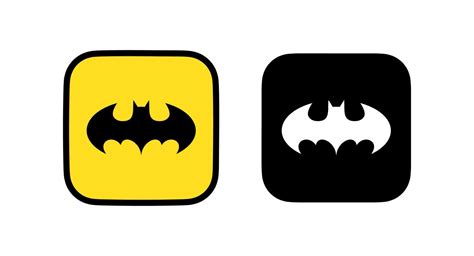 batman logo vector, batman icon free vector 19136473 Vector Art at Vecteezy