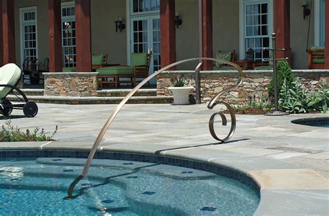 Rails - Traditional - Pool - Chicago - by Mueller Ornamental iron Works Inc