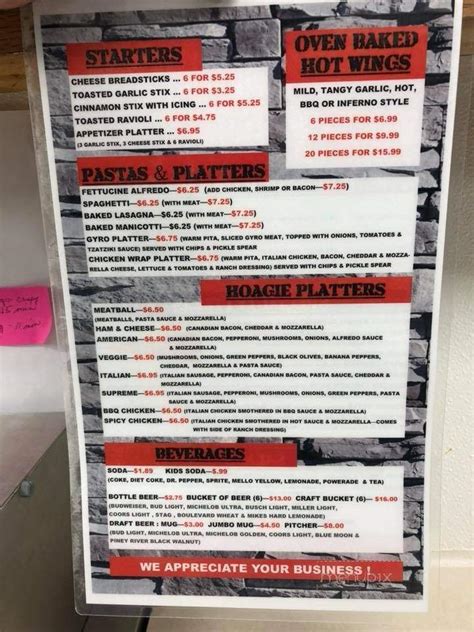 Menu of Pizza Haus in Jefferson City, MO 65101