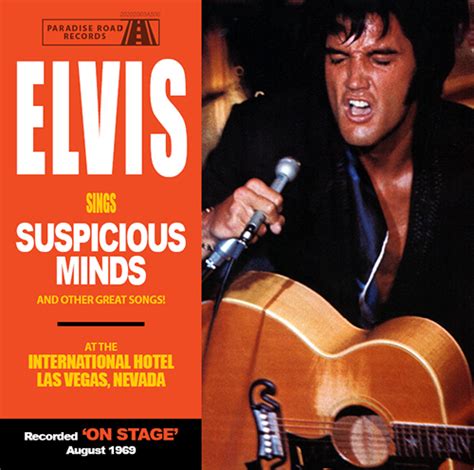 Suspicous Minds And Other Great Songs - ElvisNews.com