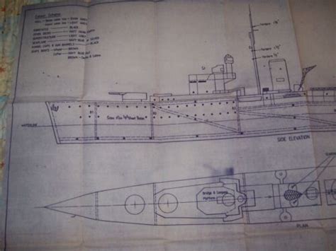 HMS PENELOPE model ship plan | eBay