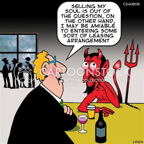 Selling Your Soul Cartoons and Comics - funny pictures from CartoonStock