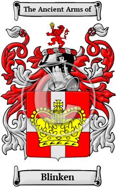 Blinken Name Meaning, Family History, Family Crest & Coats of Arms