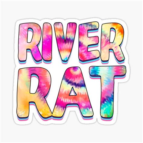 River Rat Stickers | Redbubble