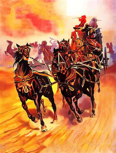 ''Stagecoach'', 1939, movie poster painting Painting by Stars on Art ...