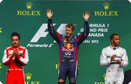 2013 Canadian Grand Prix – Sunday Race – Vettel reigns supreme – My Wierd Wired World