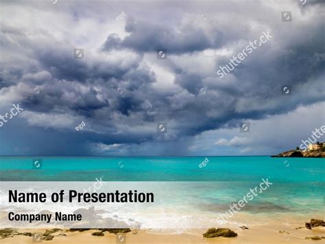 Hurricane and dark PowerPoint Template - Hurricane and dark PowerPoint ...