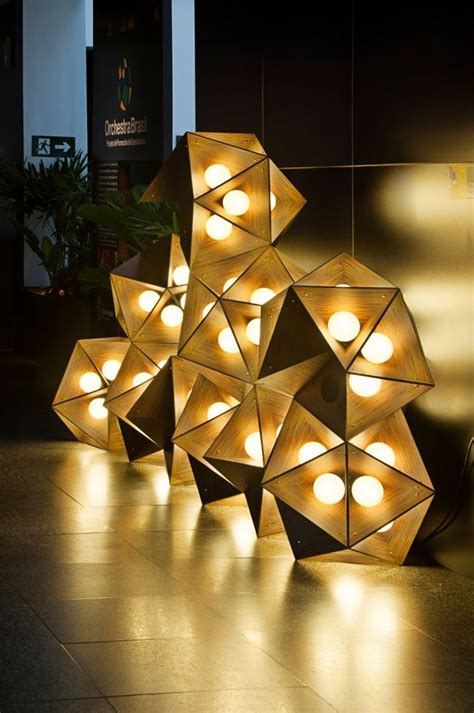 Geometric lamp – Artofit