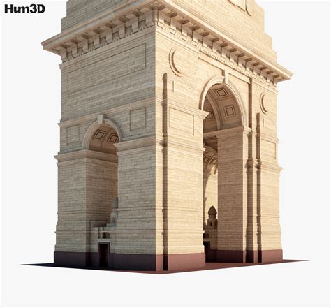 India Gate 3d Model