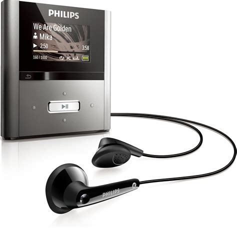 Amazon.com: Philips GoGear Raga 4 GB MP3 Player (Silver) : Electronics