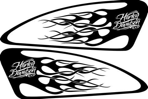 harley decals airbrush gas tank stencils vinyl | Stencil vinyl, Bike ...